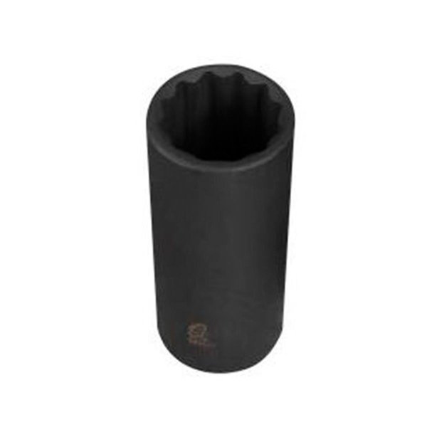 Coolkitchen 38in. Drive 12 Point Deep Impact Socket - 12mm CO79936